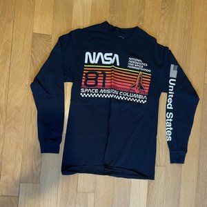 Urban Outfitters Black NASA Longsleeve